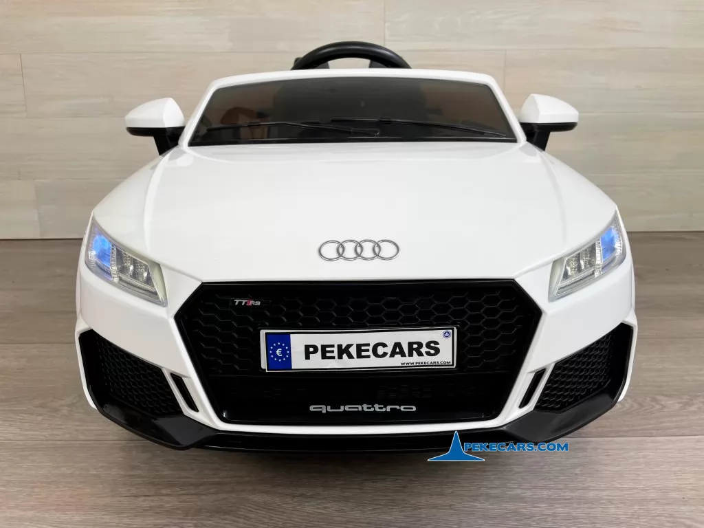 Audi TT RS Roadster 1 Plaza 12V 2.4G Blanco frontal
