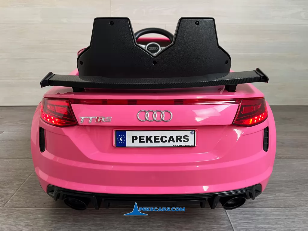 Audi TT RS Roadster 1 Plaza 12V 2.4G Rosa trasero