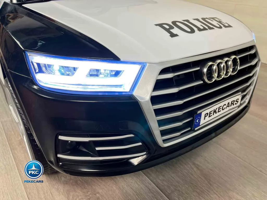 Audi Q5 12V de Policia vista faro delantero derecho