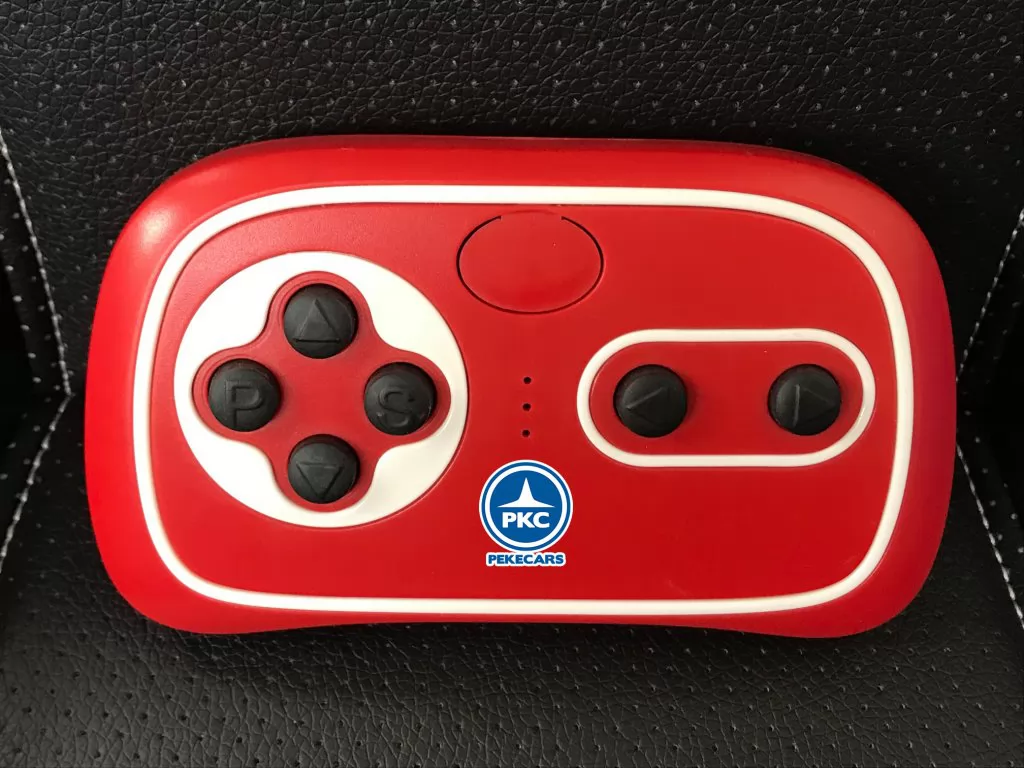 Coche electrico para niños Audi TT Rojo asiento acolchado en piel