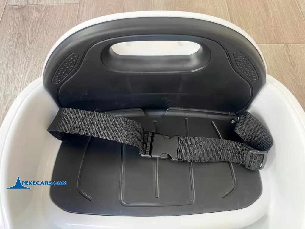 Auto de choques Racing GTS 12V Blanco asiento
