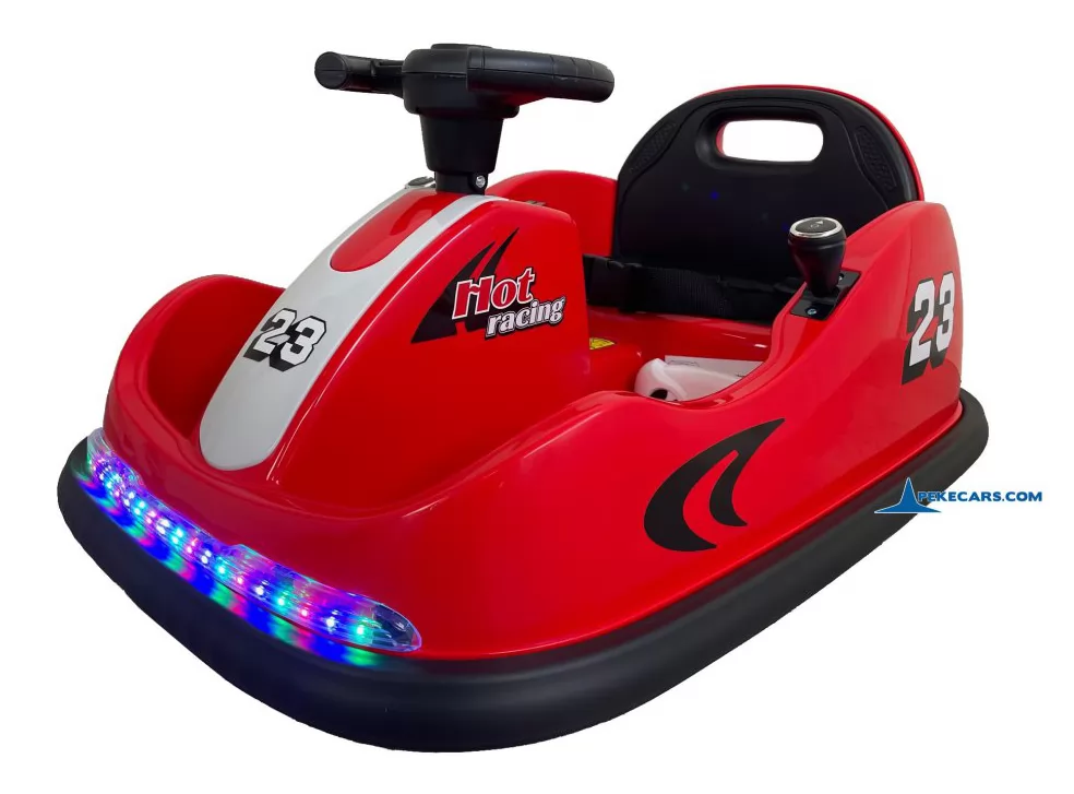 Auto de choques Racing GTS 12V Rojo