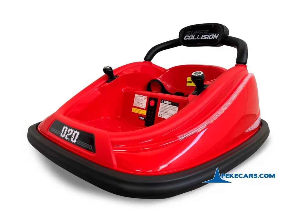 Auto de choques eléctrico para niños SP20 12V 2.4G Rojo