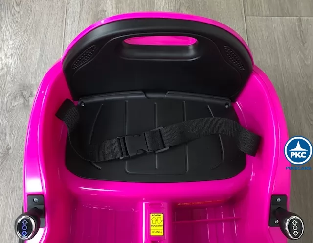 Auto de choques Racing GTS 12V Rosa asiento