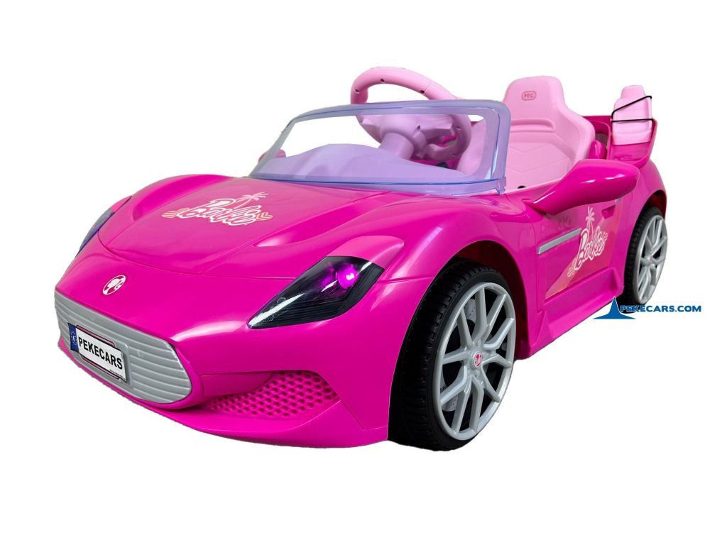 Coche electrico para niñas Barbie RC 12V 2.4G