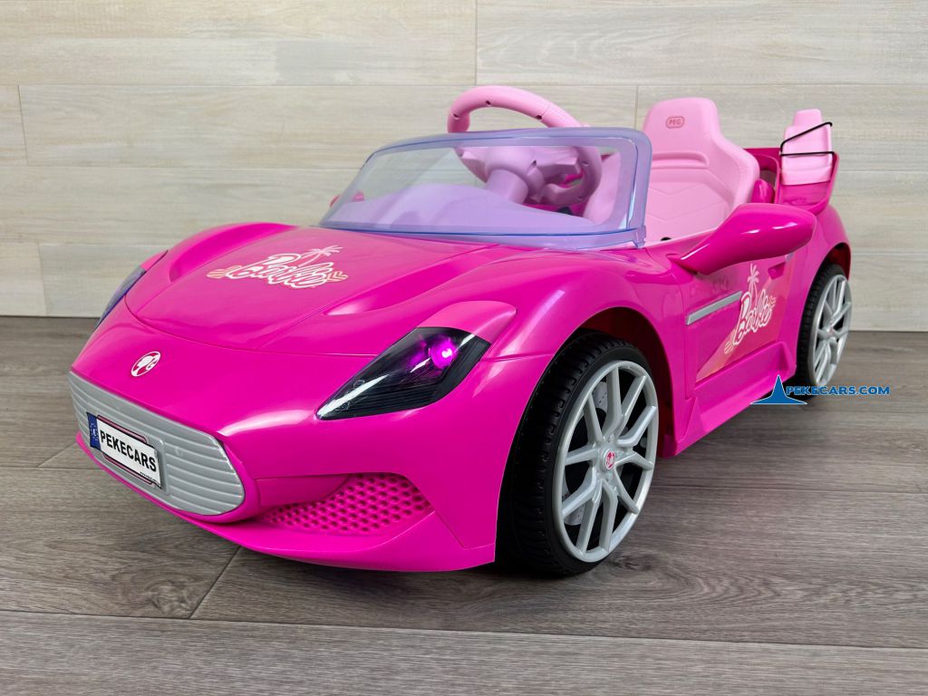 Coche electrico para niñas Barbie RC 12V 2.4G