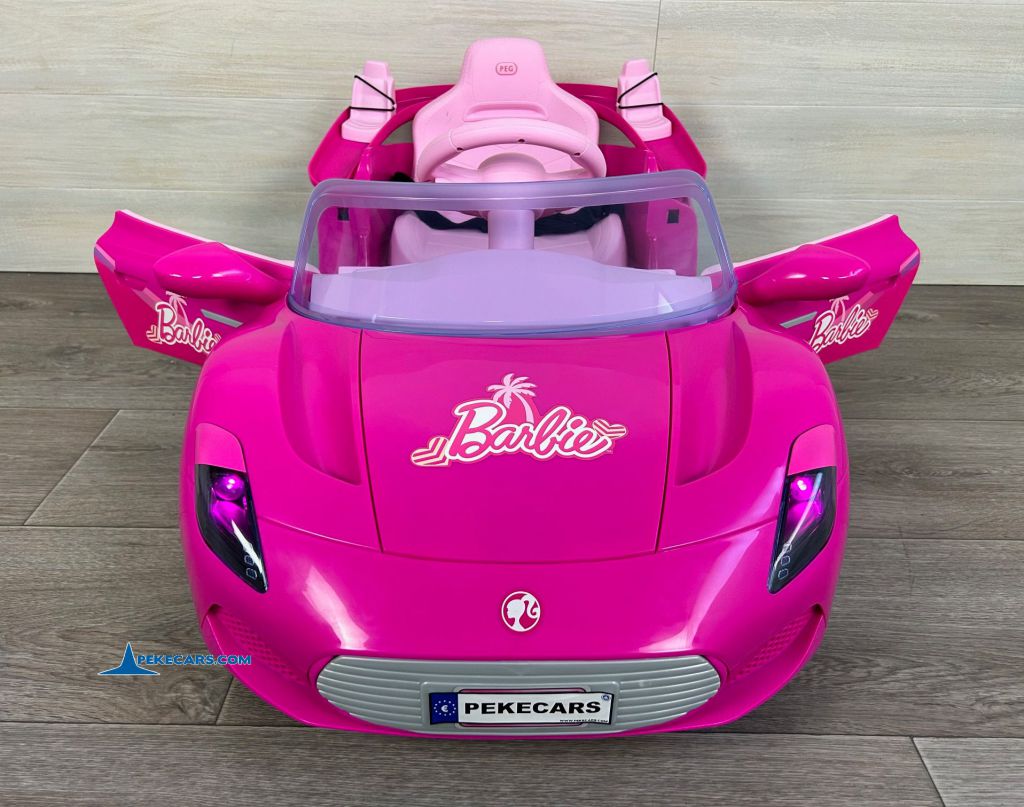 Coche electrico para niñas Barbie RC 12V 2.4G