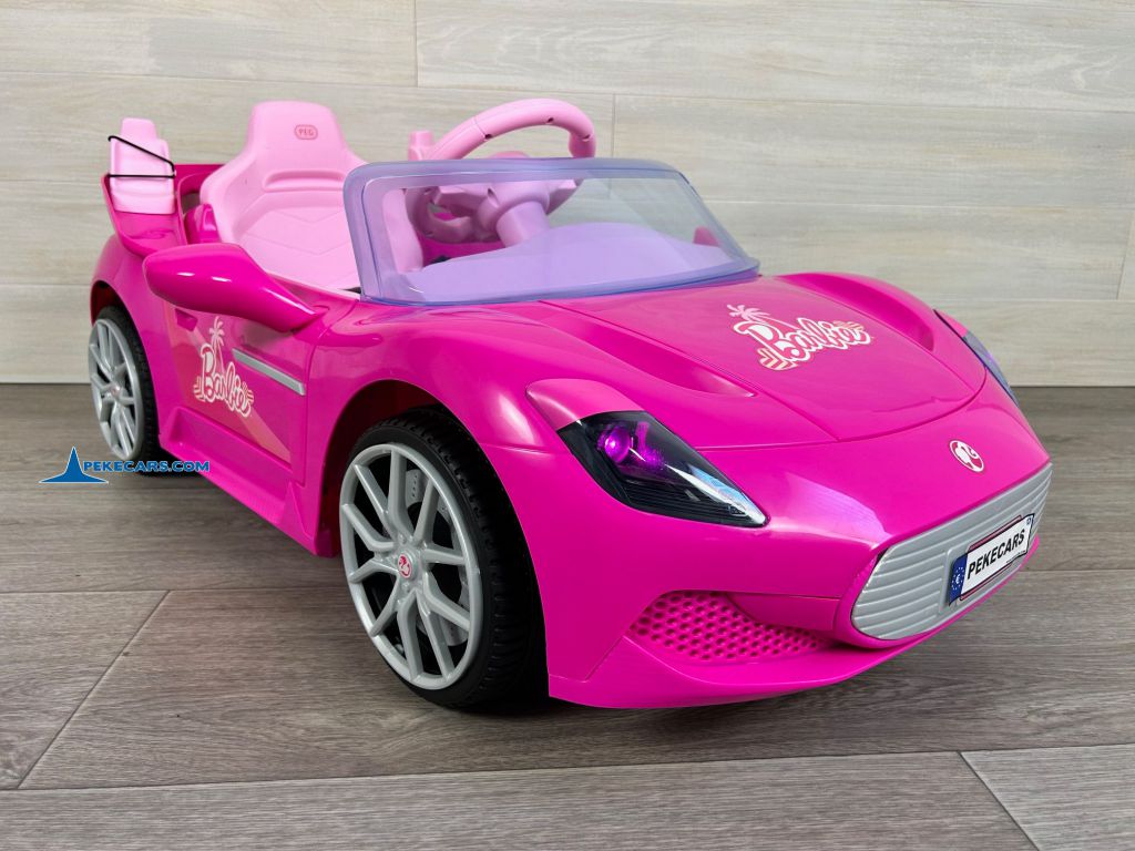 Coche electrico para niñas Barbie RC 12V 2.4G