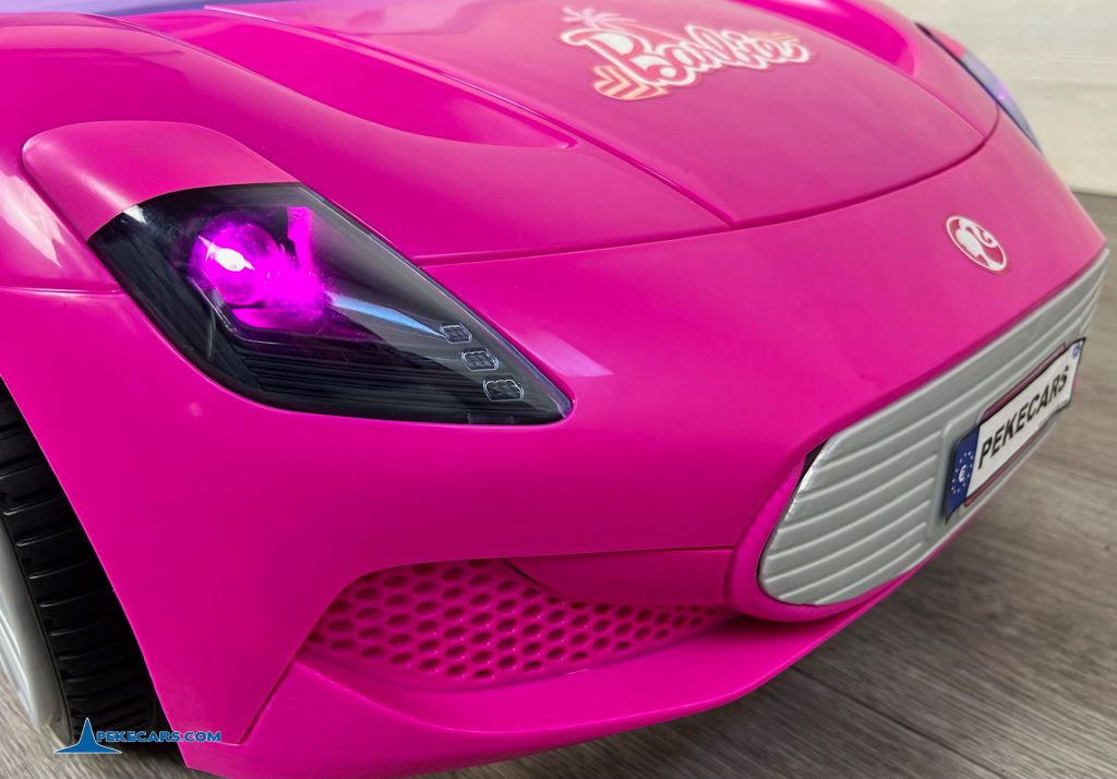Coche electrico para niñas Barbie RC 12V 2.4G