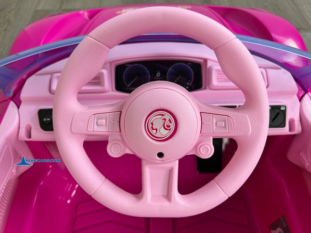 Coche electrico para niñas Barbie RC 12V 2.4G
