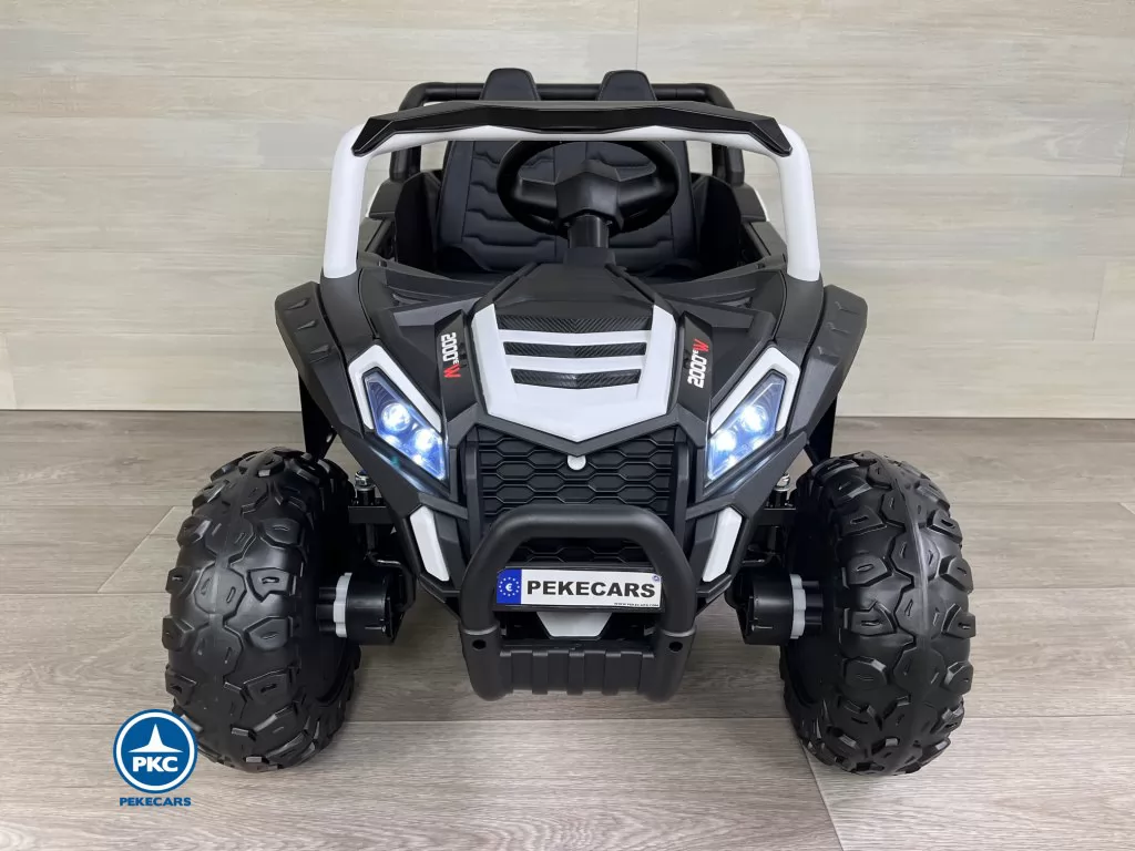 Beach Buggy Racing 12V 2.4G Blanco puertas frontal