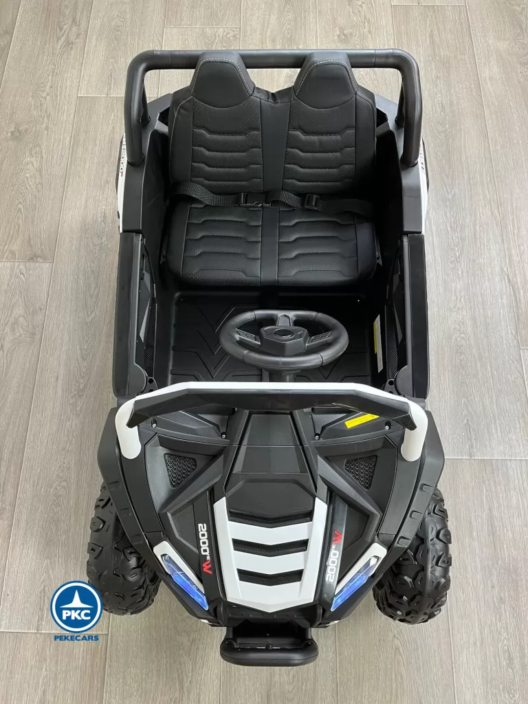 Beach Buggy Racing 12V 2.4G Blanco vista aérea