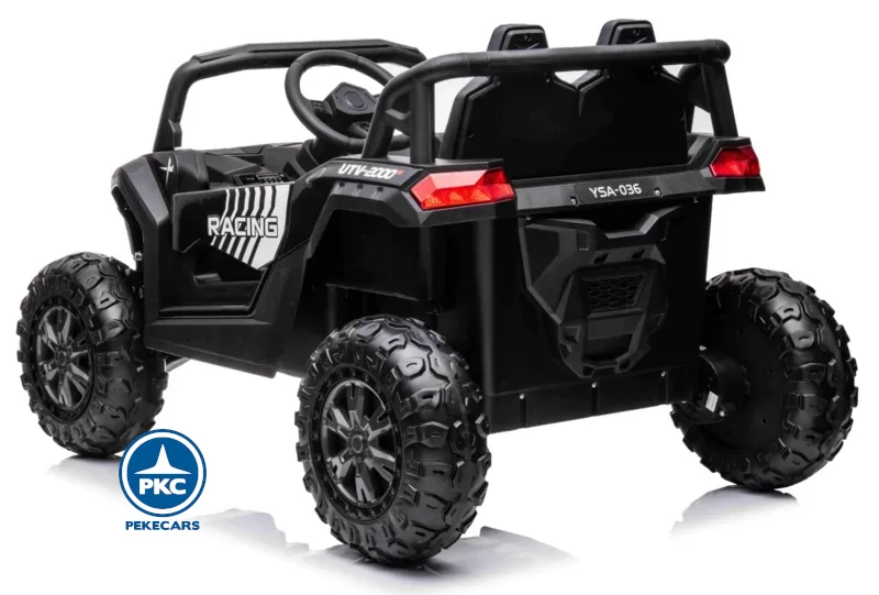 Beach Buggy Racing 12V 2.4G Negro perspectiva