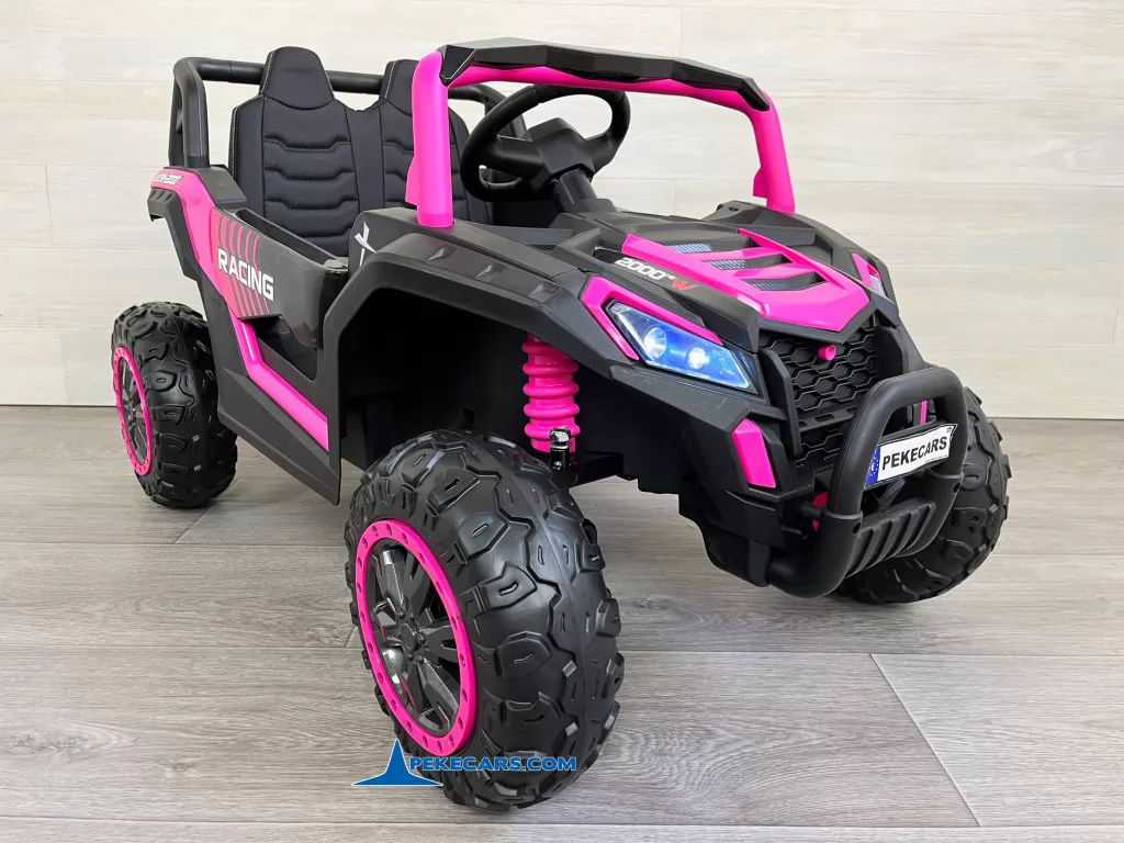 coches para niños beach buggy racing rosa