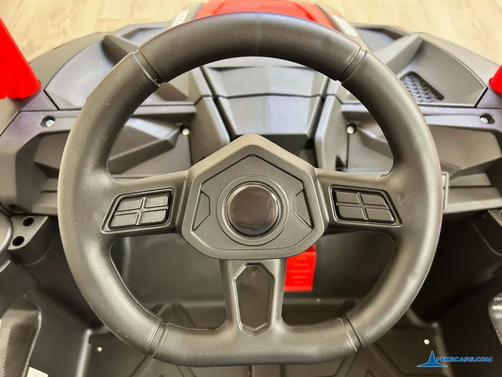 coches teledirigidos beach buggy racing rojo