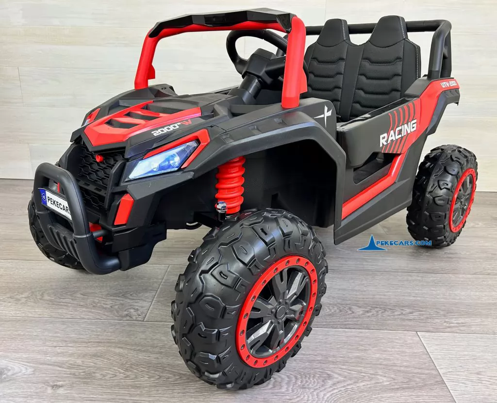 coches teledirigidos beach buggy racing rojo