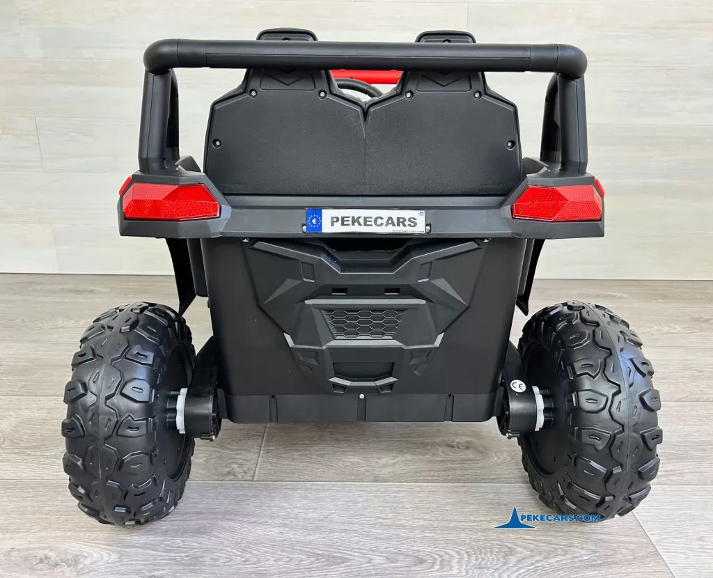 coches teledirigidos beach buggy racing rojo