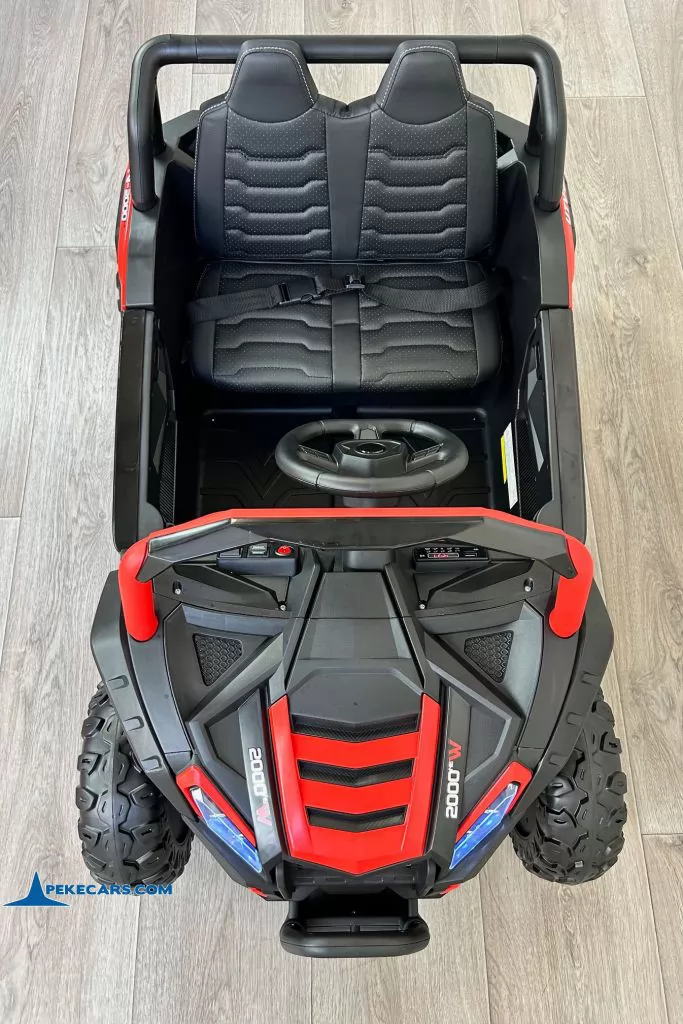 coches teledirigidos beach buggy racing rojo