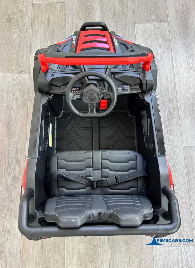 coches teledirigidos beach buggy racing rojo