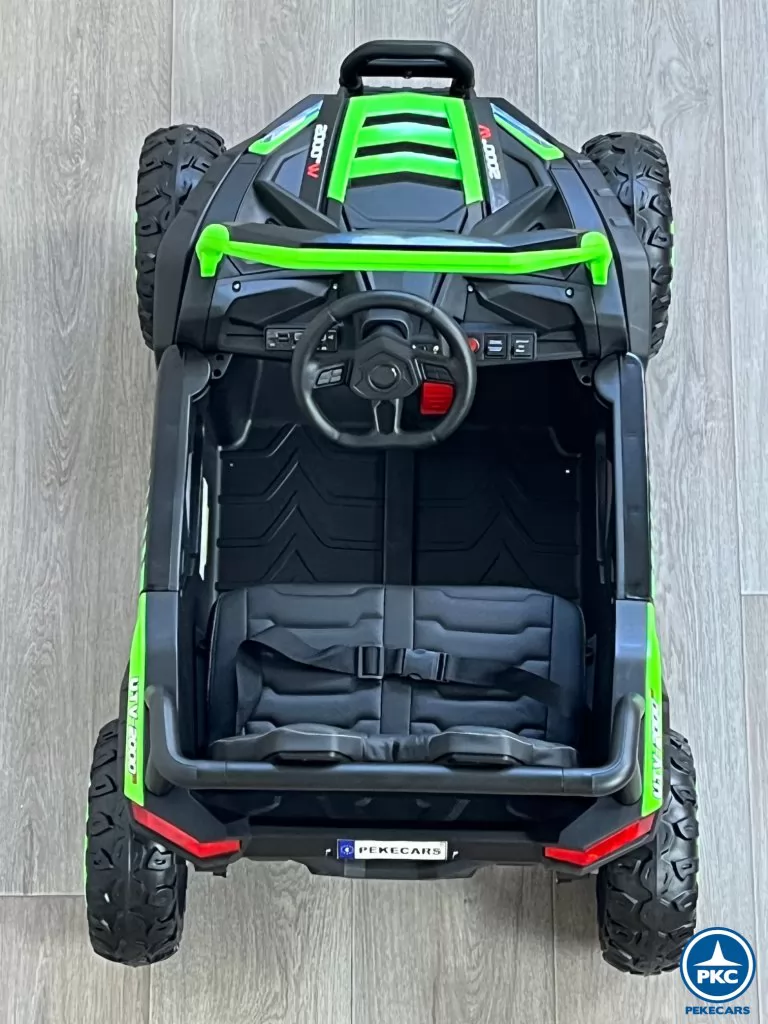 coche infantil Beach Buggy Racing 12V 2.4G Verde