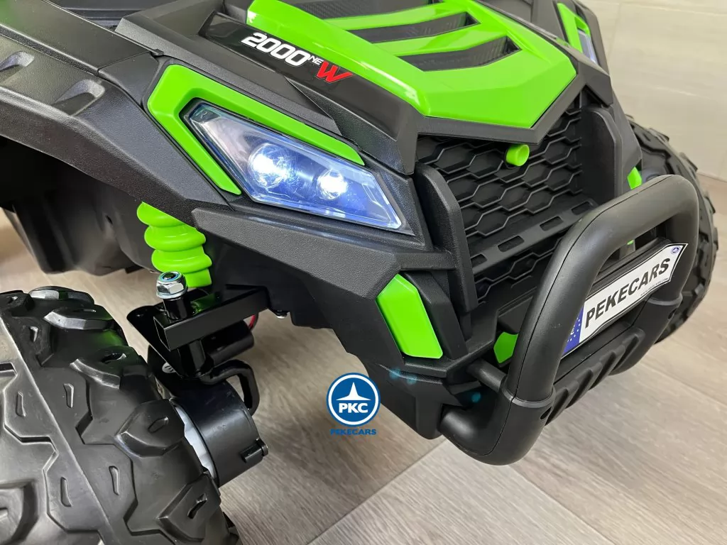 coche niños Beach Buggy Racing 12V 2.4G Verde