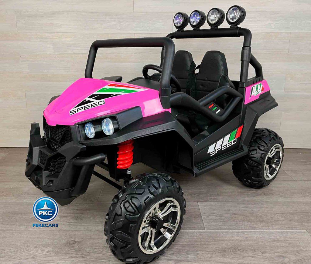 Todoterreno Beach Buggy Infantil 24V 2.4G Rosa vista principal