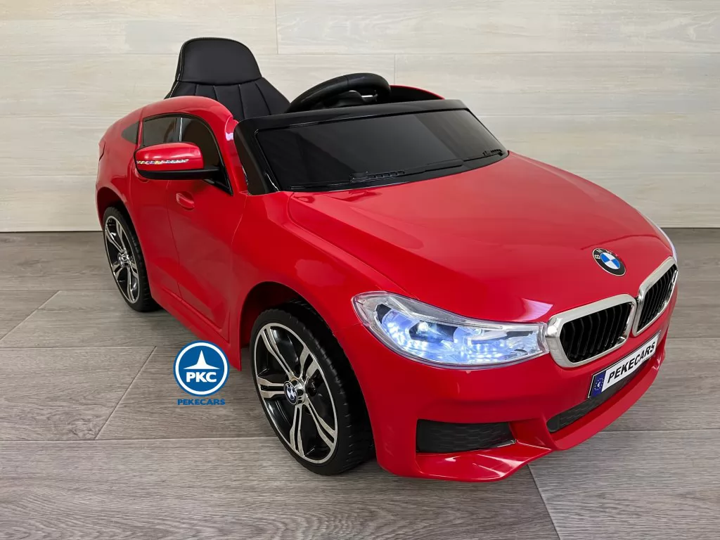 Coche electrico para niños BMW 6 GT 12V Rojo