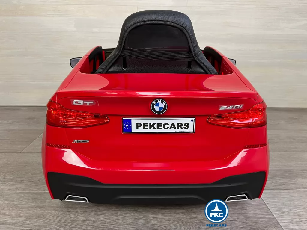 Coche electrico para niños BMW 6 GT 12V Rojo
