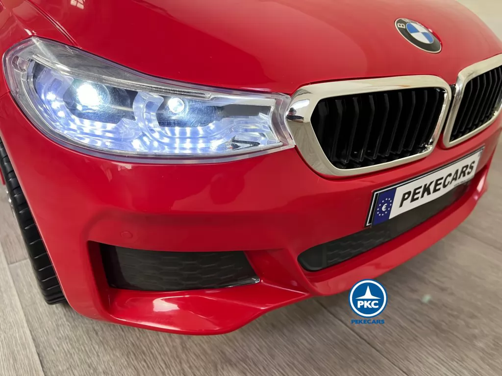 Coche electrico para niños BMW 6 GT 12V Rojo