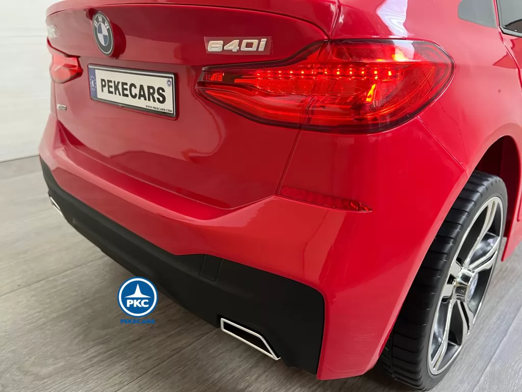 Coche electrico para niños BMW 6 GT 12V Rojo