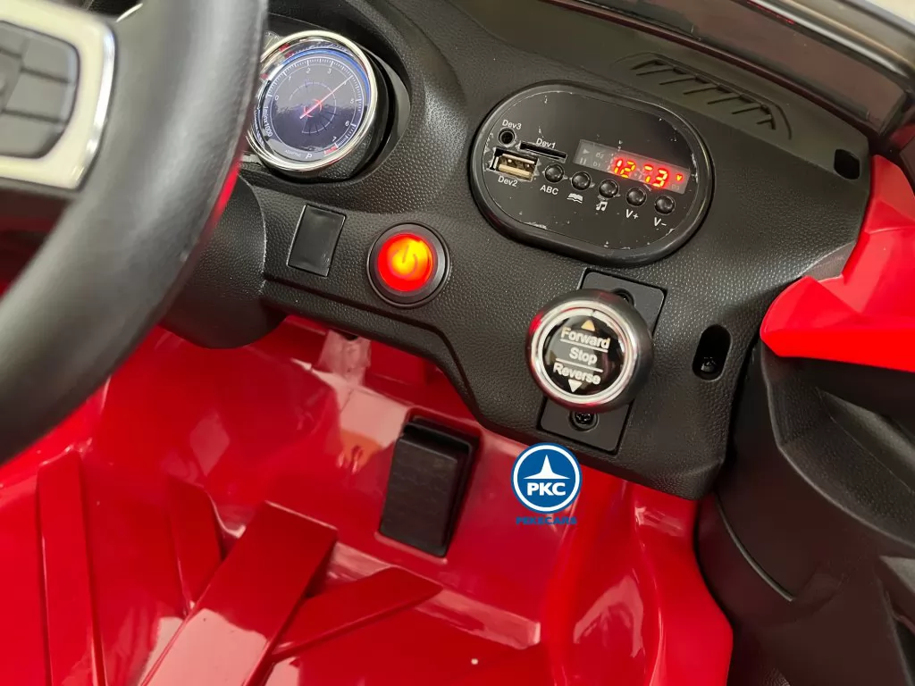 Coche electrico para niños BMW 6 GT 12V Rojo