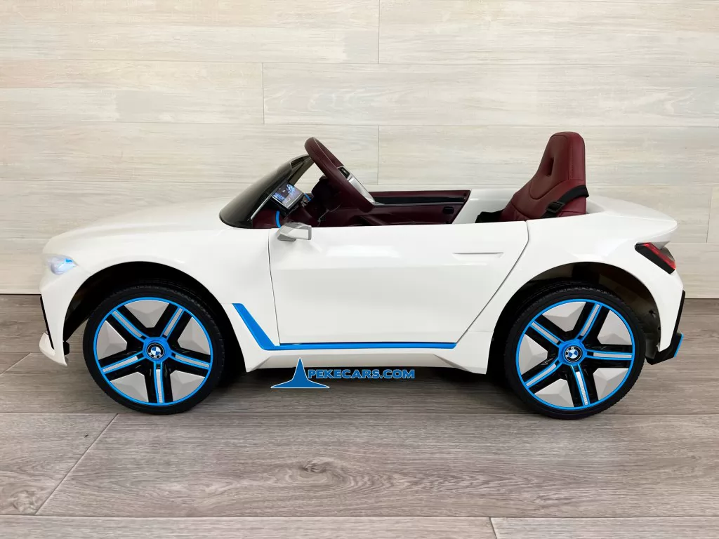 coches teledirigidos bmw i4 blanco lateral