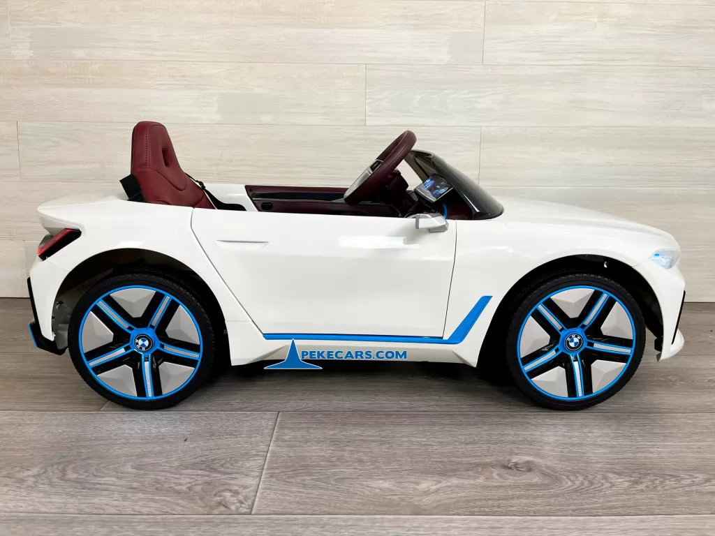 bmw i4 blanco coches teledirigidos lateral