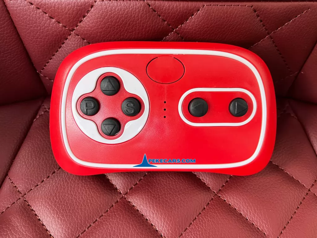 Coche eléctrico para niños BMW I4 12V 2.4G Blanco mando