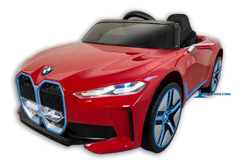 Coche eléctrico para niños BMW I4 12V 2.4G Rojo Metalizado principal