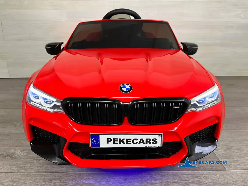 coches electricos niños bmw m5 mp4 rojo vista frente
