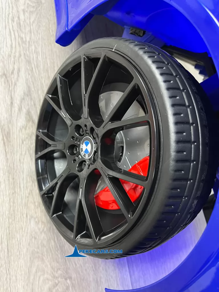 bmw m5 mp4 azul metalizado coches para niños ruedas