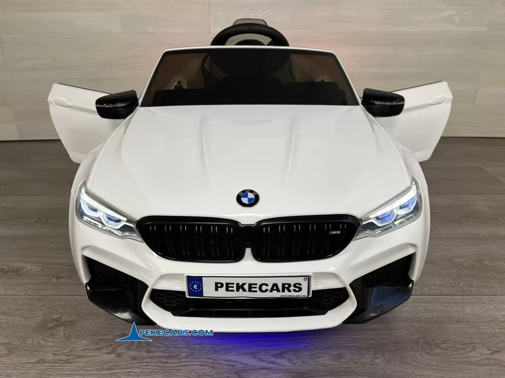coches electricos para niños bmw m5 mp4 blanco