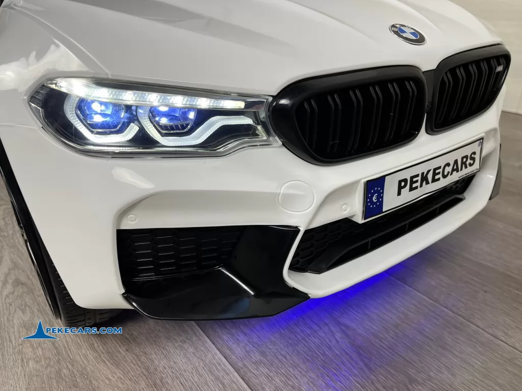 coches teledirigidos bmw m5 mp4 blanco