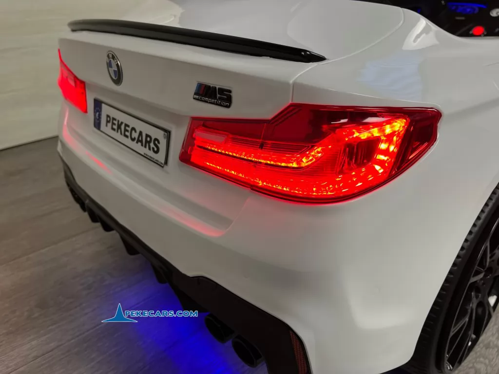 coches teledirigidos bmw m5 mp4 blanco