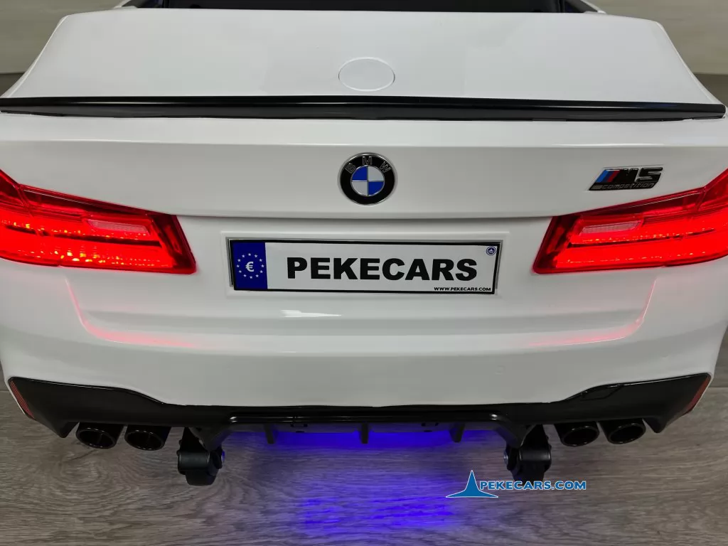 coches teledirigidos bmw m5 mp4 blanco