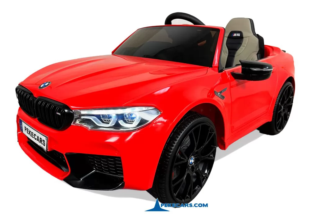 BMW M5 24V con Pantalla MP4 rojo