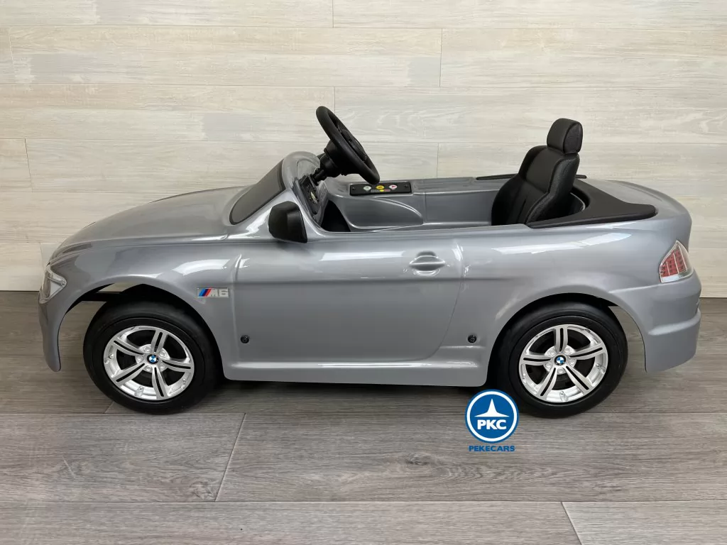 BMW M6 12V Gris lateral