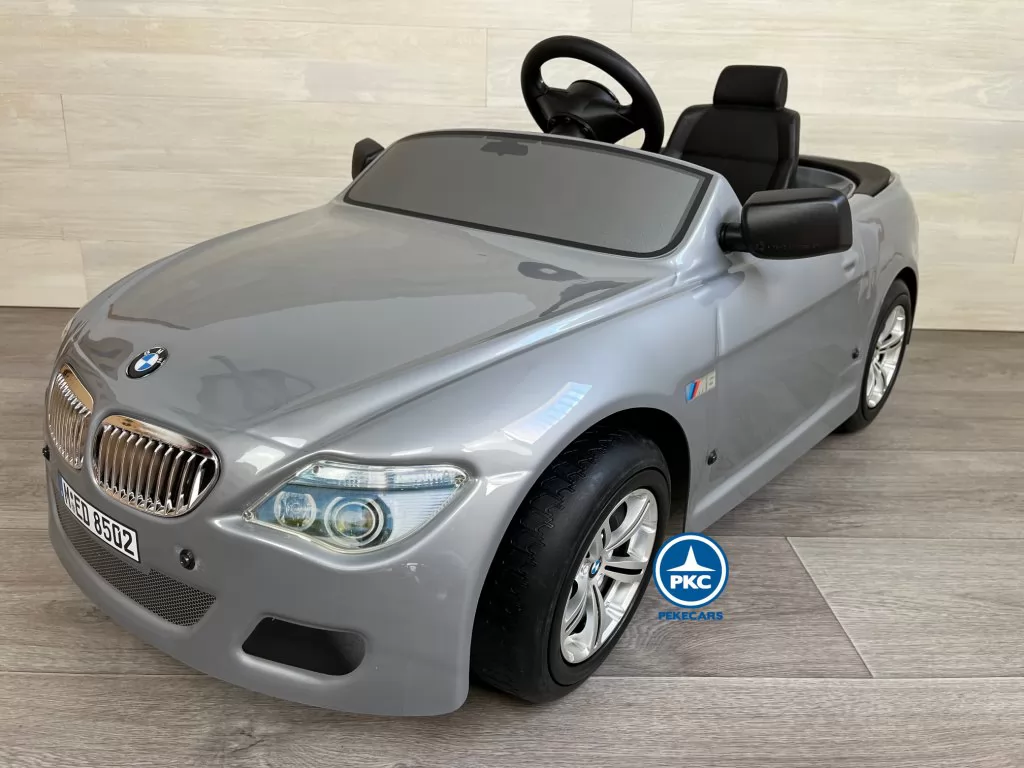 BMW M6 12V Gris perspectiva