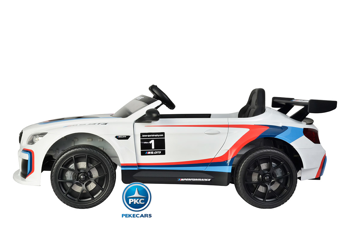 Coche electrico infantil BMW M6 GT3 Blanco