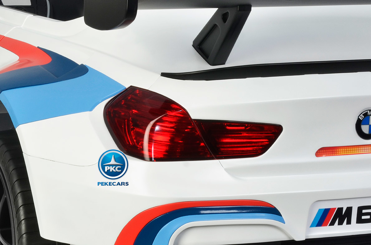 Coche electrico infantil BMW M6 GT3 Blanco