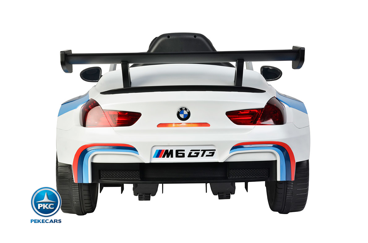 Coche electrico infantil BMW M6 GT3 Blanco