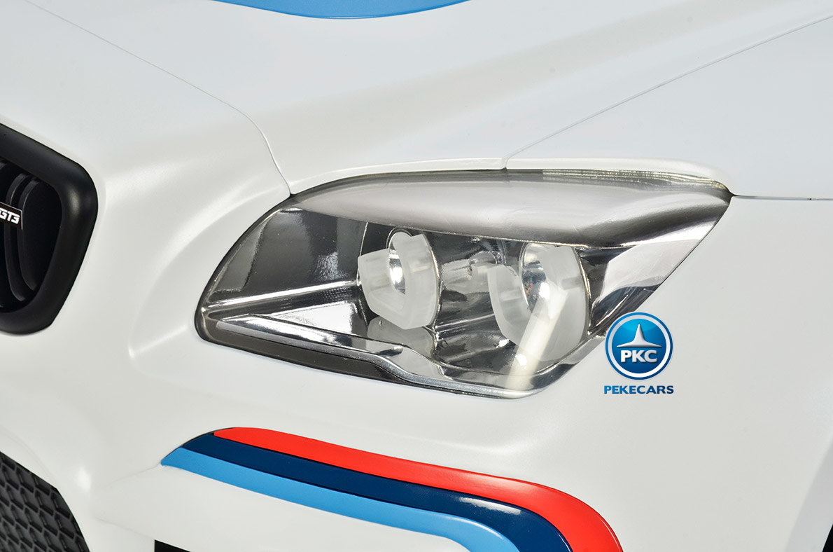 Coche electrico infantil BMW M6 GT3 Blanco