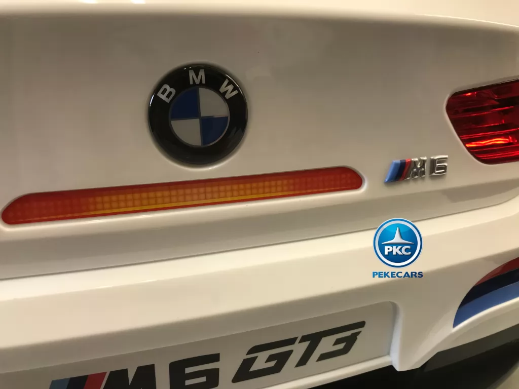 Coche electrico infantil BMW M6 GT3 Negro