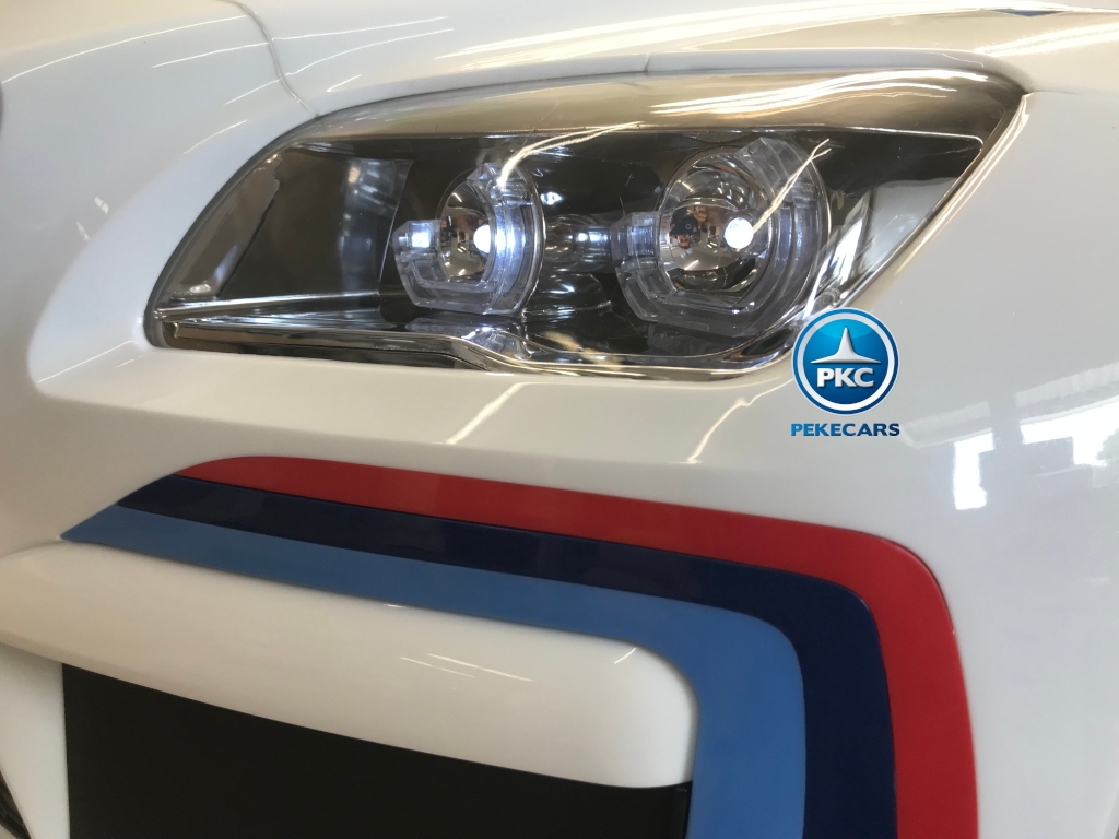 Coche electrico infantil BMW M6 GT3 Blanco
